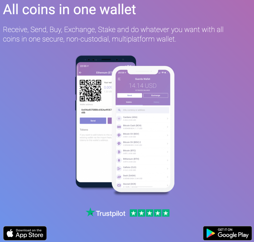 Guarda Cryptocurrency Wallet