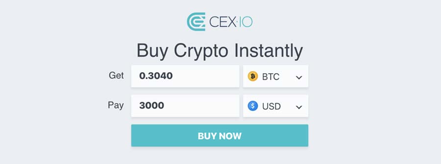 在cex.io上购买加密货币