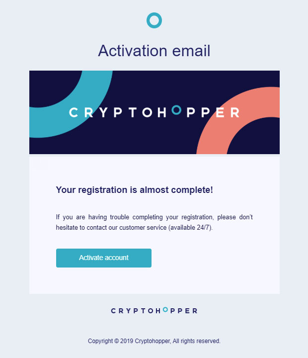 pendaftaran cryptohopper