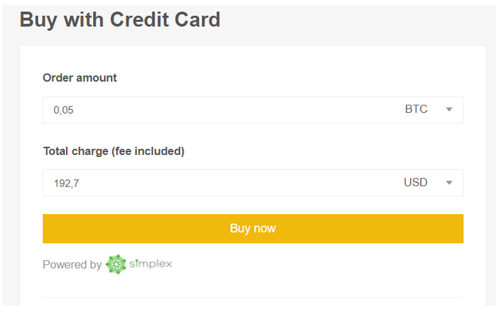 خرید بیت کوین با کارت اعتباری در Binance