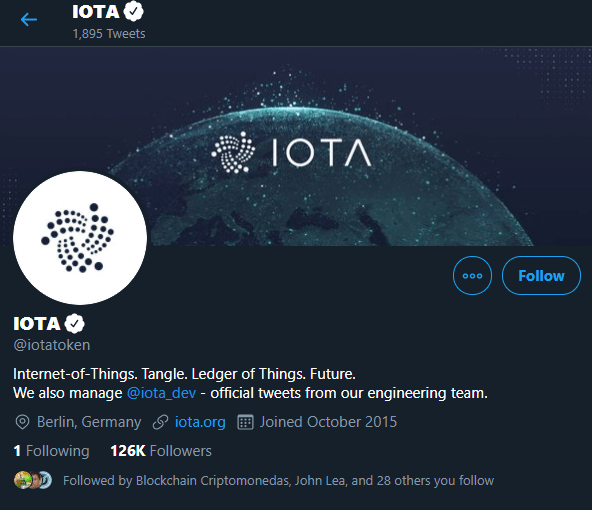 IOTA - توییتر