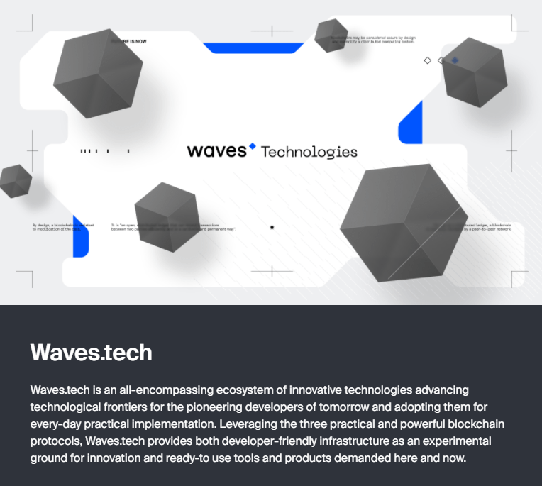 Waves - Homepage