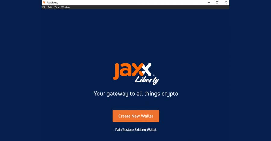 installa il portafoglio bitcoin Jaxx